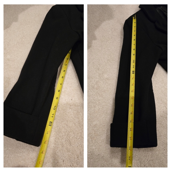 Vintage DONNY BROOK WOOL COAT JACKET DOUBLE BREASTED BUTTON UP LONG SIZE 10P - Picture 16 of 16